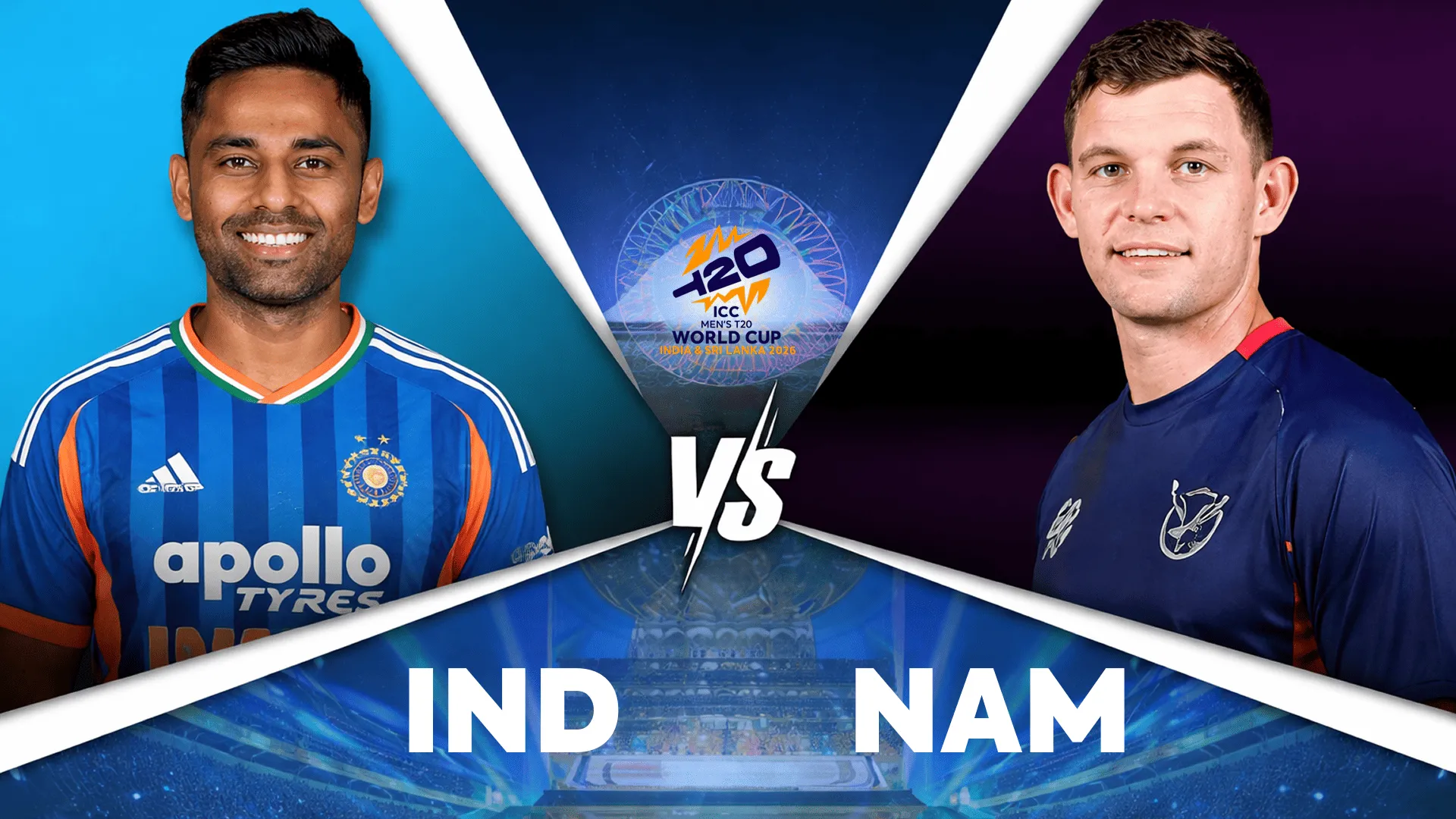IND vs Namibia T20 Match