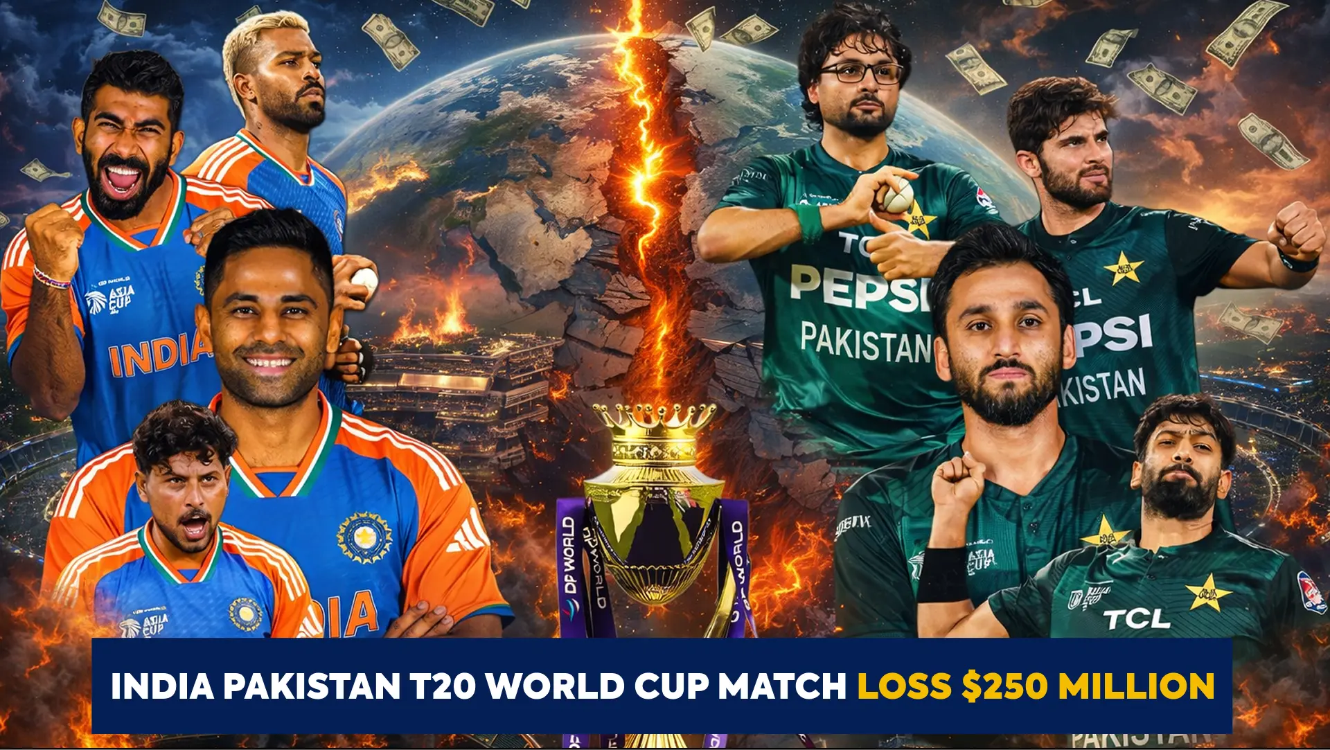 Silence Costs Millions: Why the Missing India vs Pakistan Match Is Shaking the T20 World Cup
