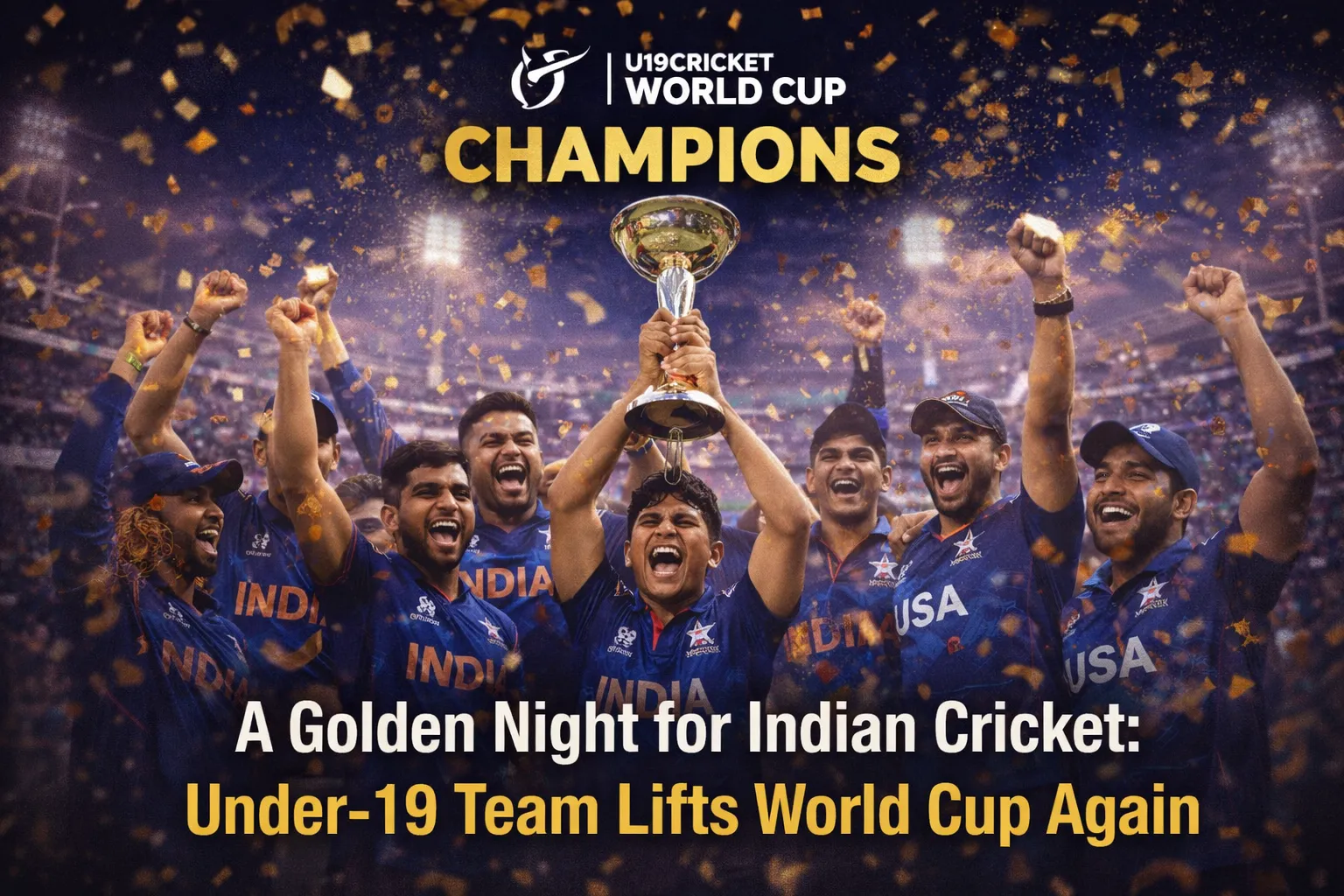India Under-19 World Cup victory 2026
